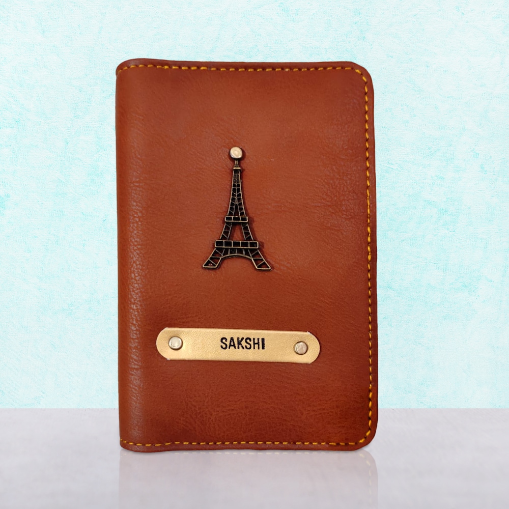  Coffee Brown Passport Cover