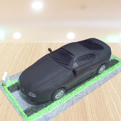 Stylish Car Shaped Cake