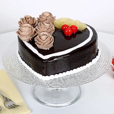 Chocolate Heart Cake