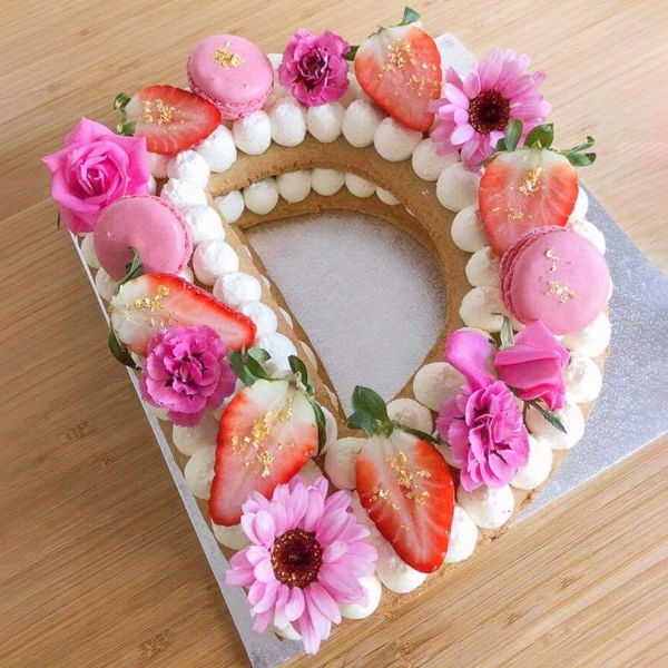  Delicious Alphabet Cake