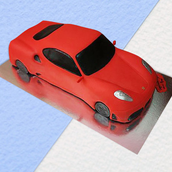 Car Shaped Cake Online | Cars Theme Birthday Cakes