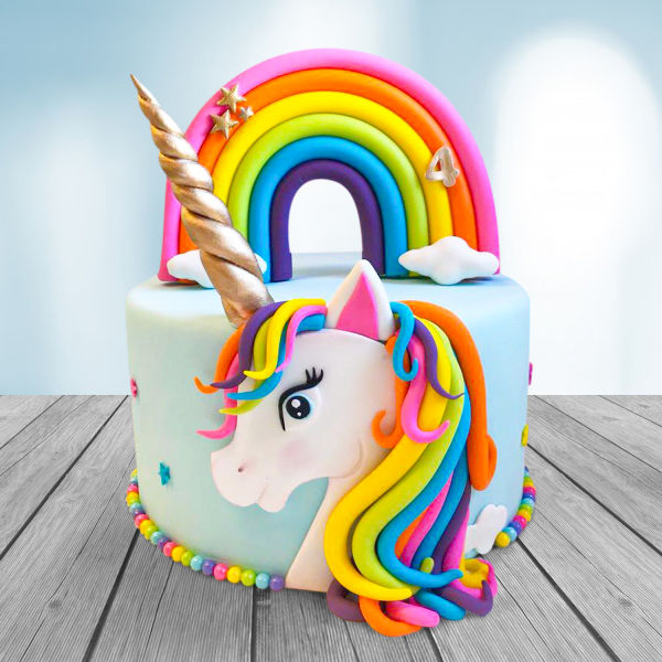 Rainbow Unicorn Cake – Smoor