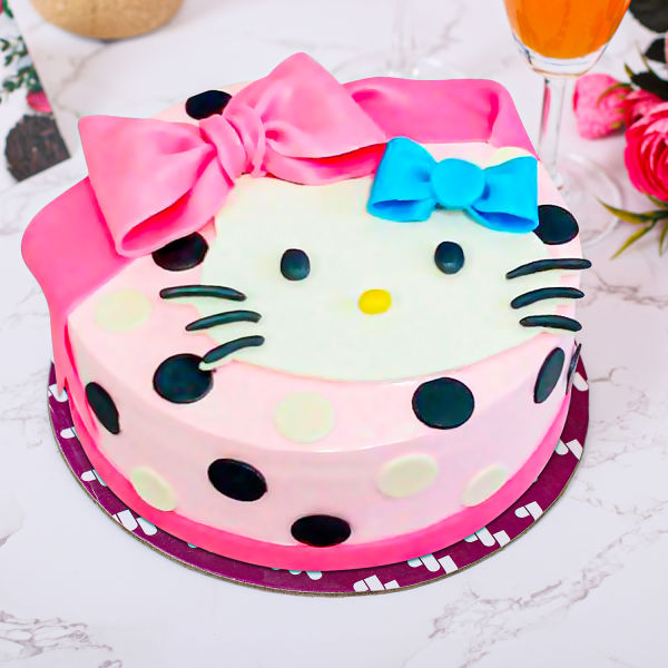 Hello Kitty Cake 2 Tier - B0607 – Circo's Pastry Shop