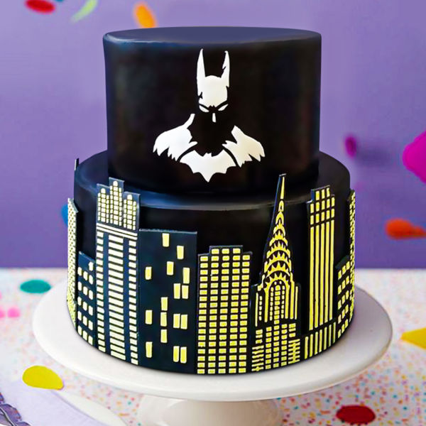 Batman Cartoon Photo Cake Delivery in Delhi NCR - ₹1,149.00 Cake Express