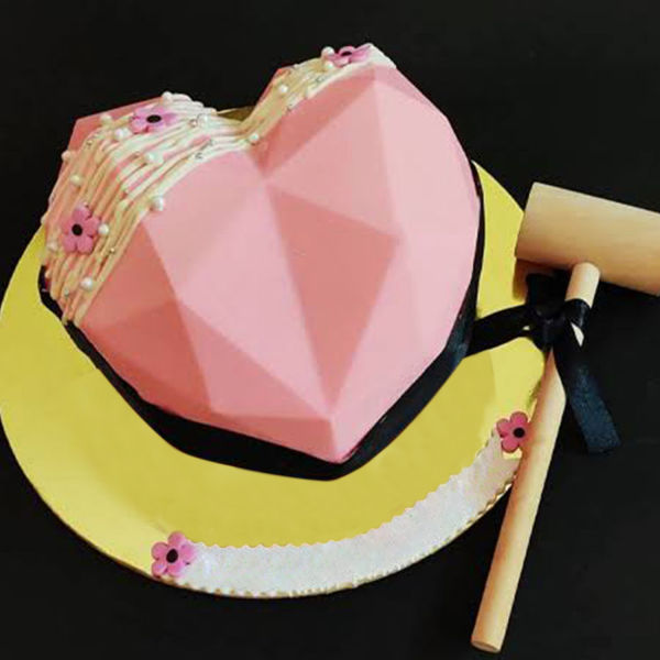  Pink Crush Pinata Cake