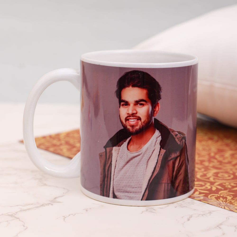  Personalised White Ceramic Mug