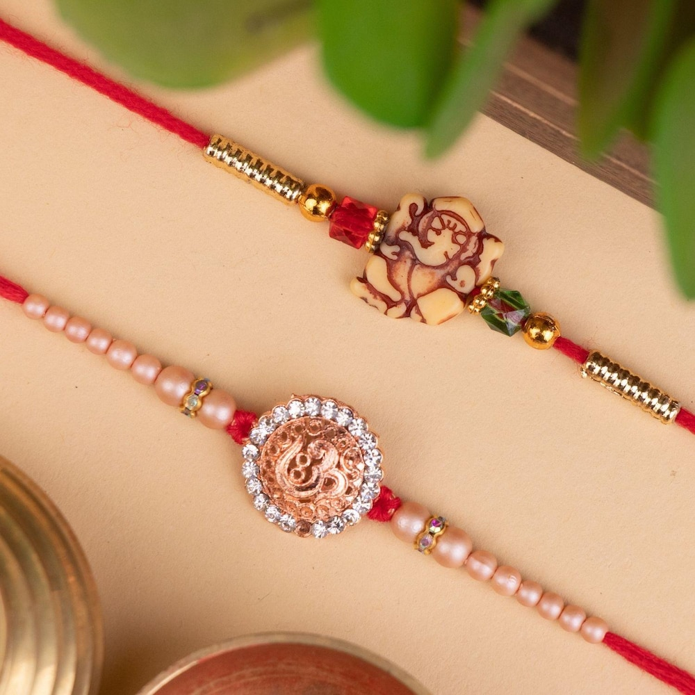  Set Of 2 Fancy Rakhi