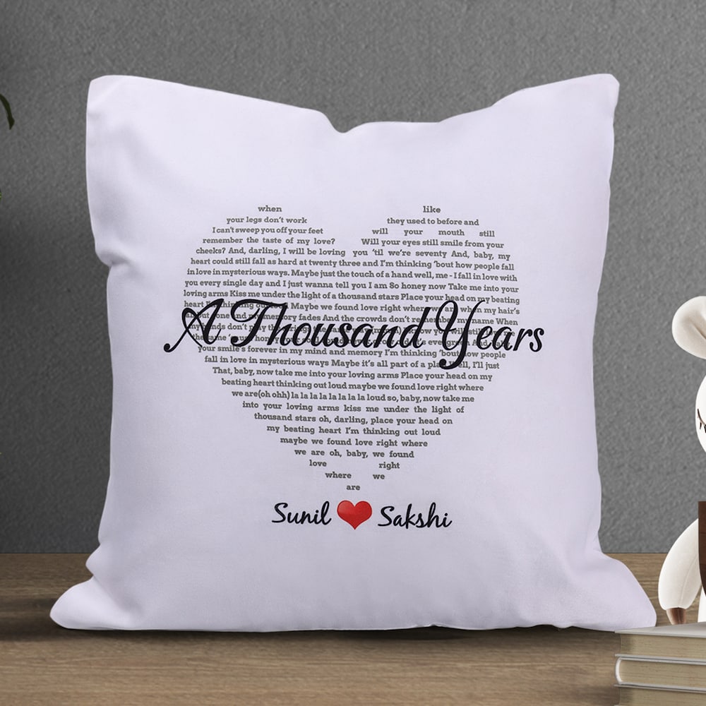 Personalized gifts for the whole family Throw Pillow - UP TO 5 PEOPLE -  Unifury