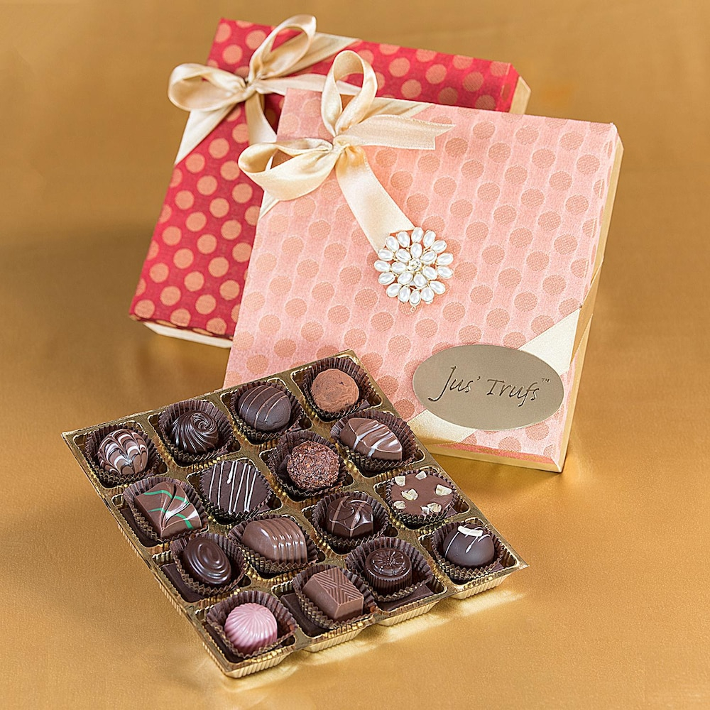 ZOROY Luxury Chocolate Christmas Sensation Gift Basket of Assorted cho