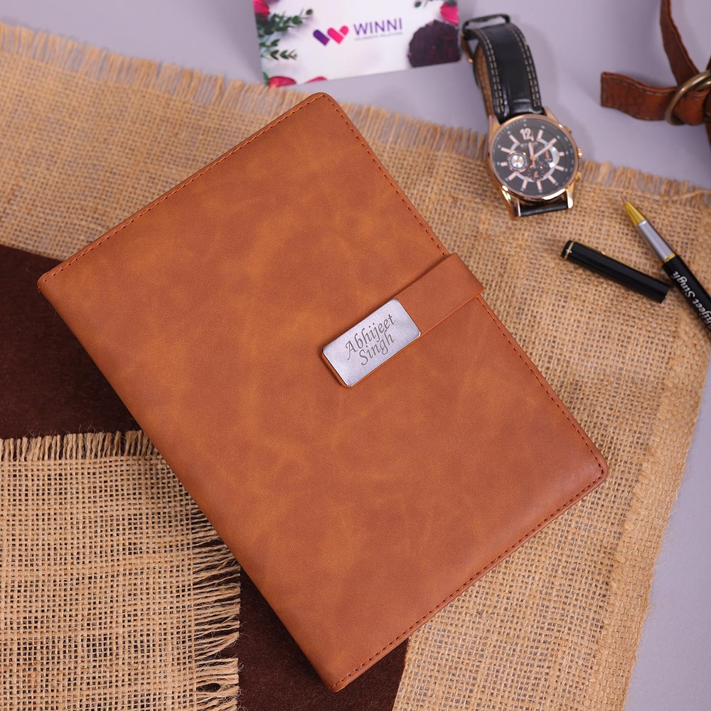  Personalized Tanned Diary