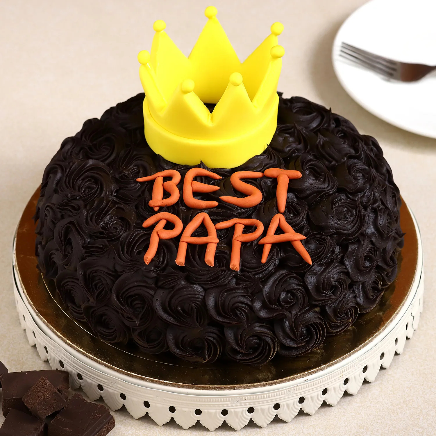 Papa Smurf B-Day Cake - CakeCentral.com