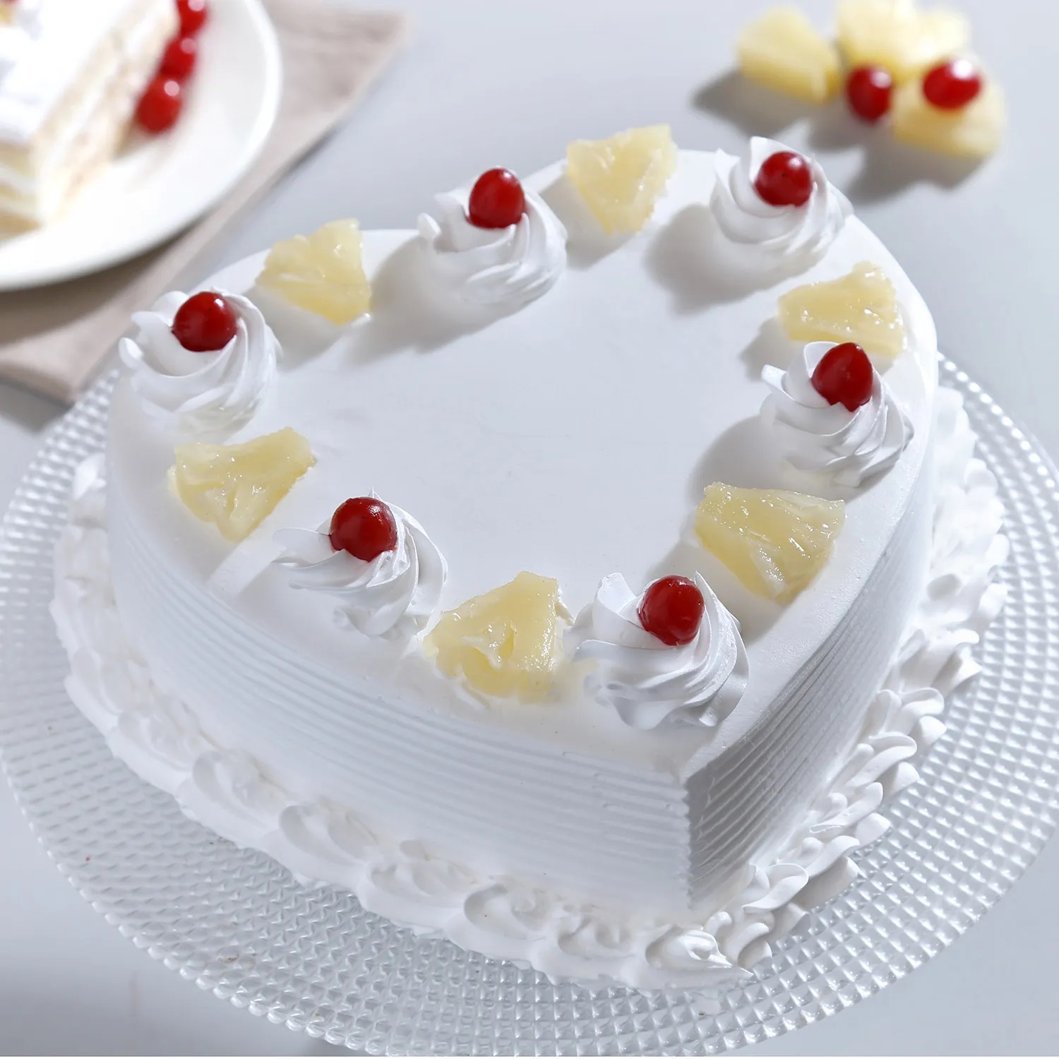 Pineapple Cake 02 - Customized Cakes Online Hyderabad | Online Cake  Delivery | Cakes Corner