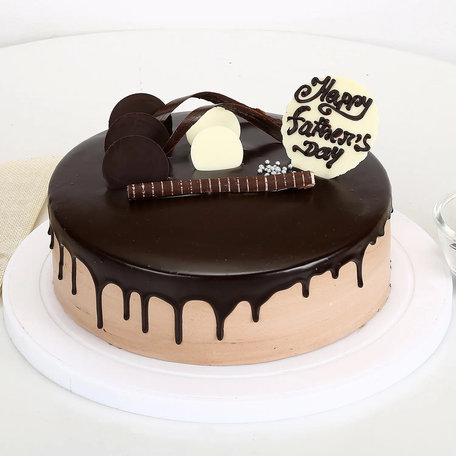 Premium PSD | Special chocolate cake instagram post design template